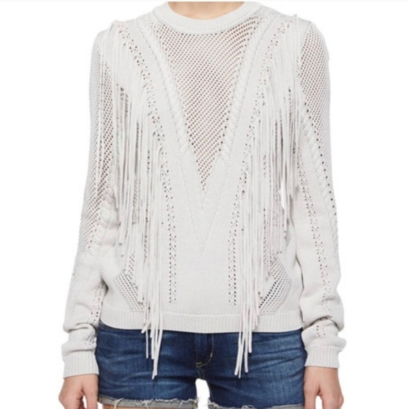 Ronny Kobo Fringe Sweater Size Small NWOT - Picture 11 of 11